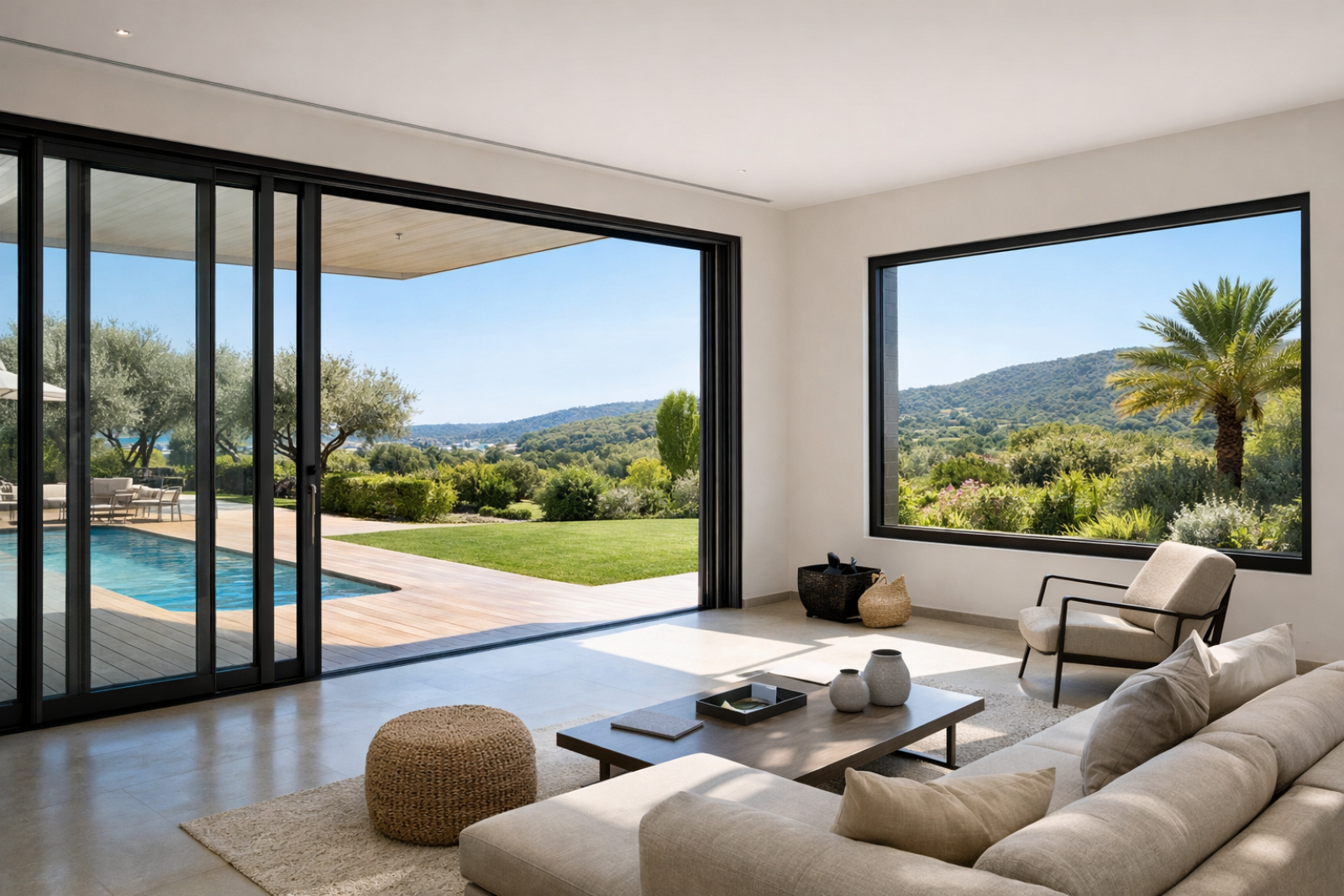 Pose de menuiseries Technal à Bormes les mimosas dans le var