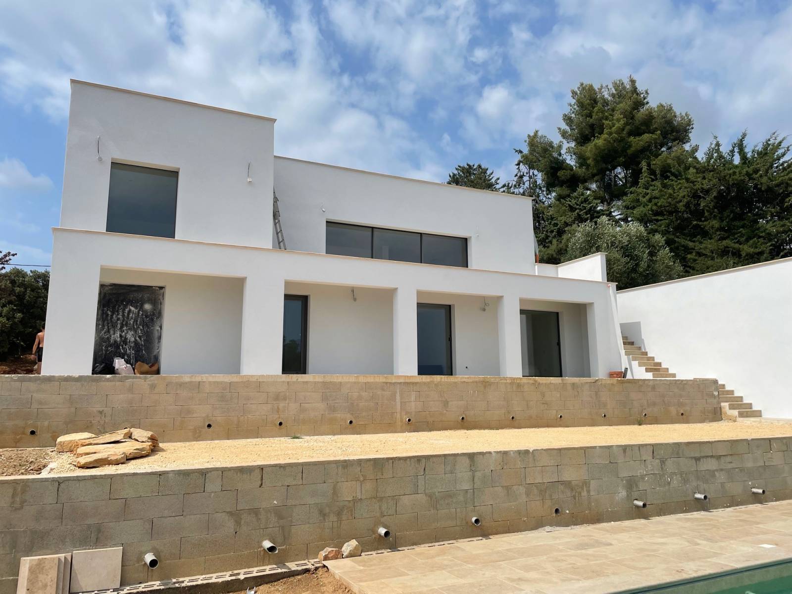 Menuiseries sur-mesure pour une villa